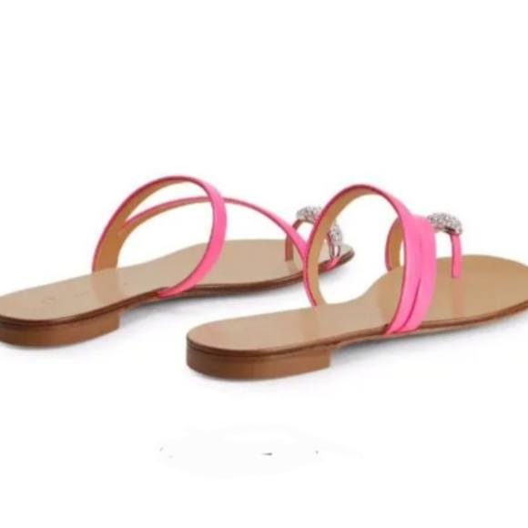 Giuseppe Zanotti Crystal Ring Sandals - Picture 2 of 4